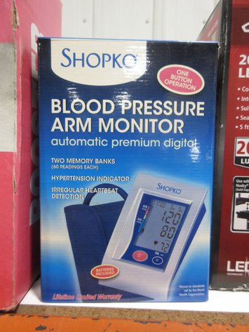 Image for Shopko blood pressure arm monitor