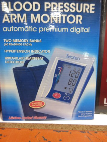 Image for Shopko blood pressure arm monitor