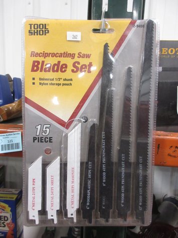 Image for Tool Shop reciprocating saw blade sat