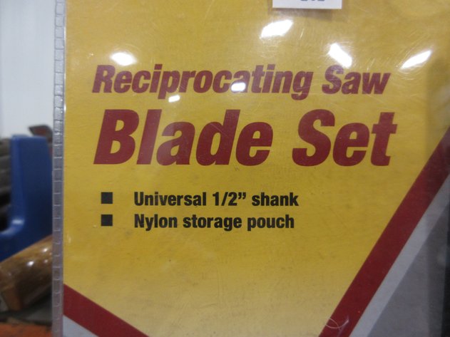 Image for Tool Shop reciprocating saw blade sat