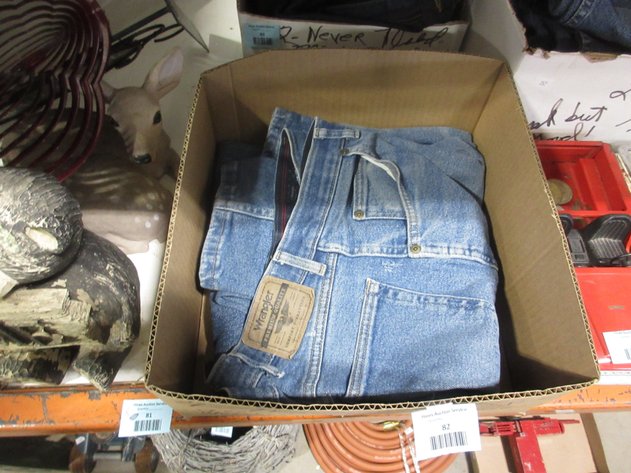 Image for Box of jean pants