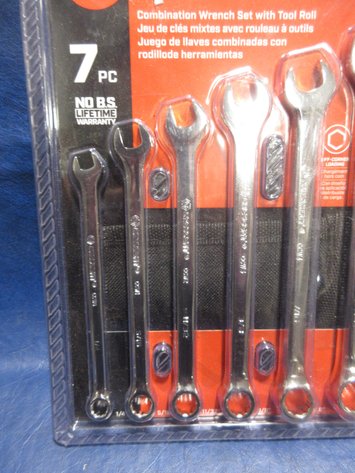 Image for Crescent 7pc. SAE wrenches