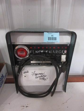 Image for Sears electric fence charger