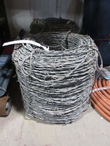 Image for (2) Rolls of barb wire