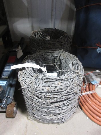 Image for (2) Rolls of barb wire