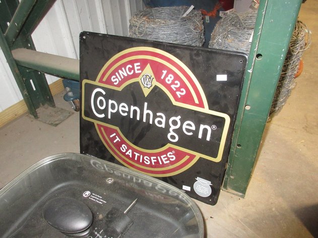 Image for Copenhagen metal wall sign