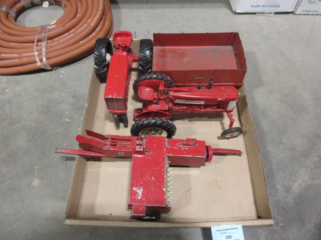 Image for (4) Die-cast farm toys