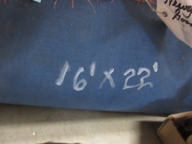 Image for Heavy duty canvas tarp