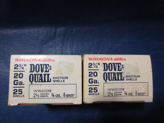 Image for (2) Winchester Dove & Quail shot shells