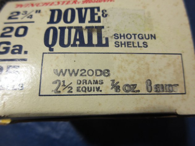 Image for (2) Winchester Dove & Quail shot shells