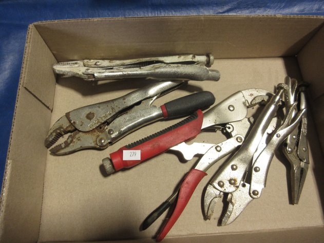 Image for Flat of vice grips