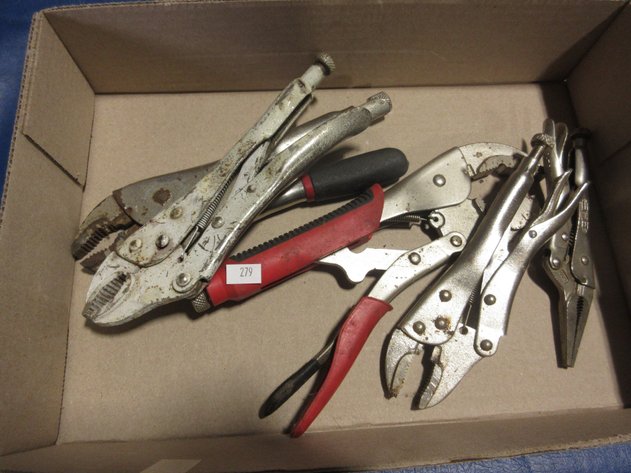 Image for Flat of vice grips