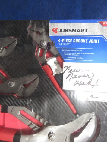 Image for Jobsmart (4) pc. Groove joint pliers