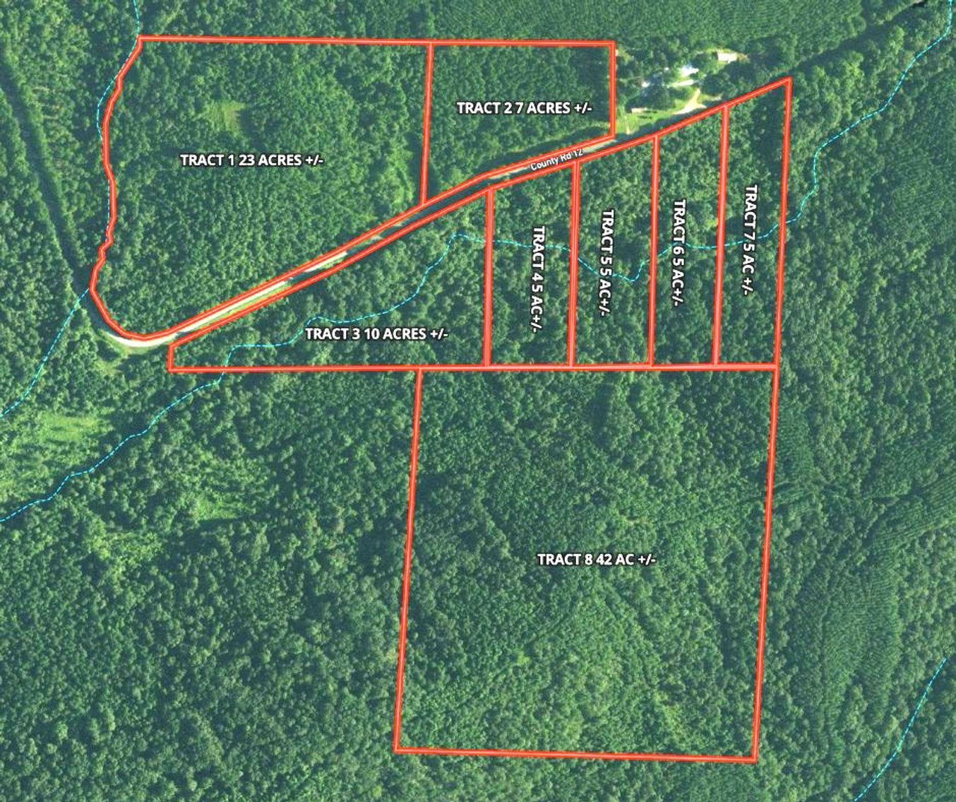 Image for 8 Acreage Tracts in Cleburne County