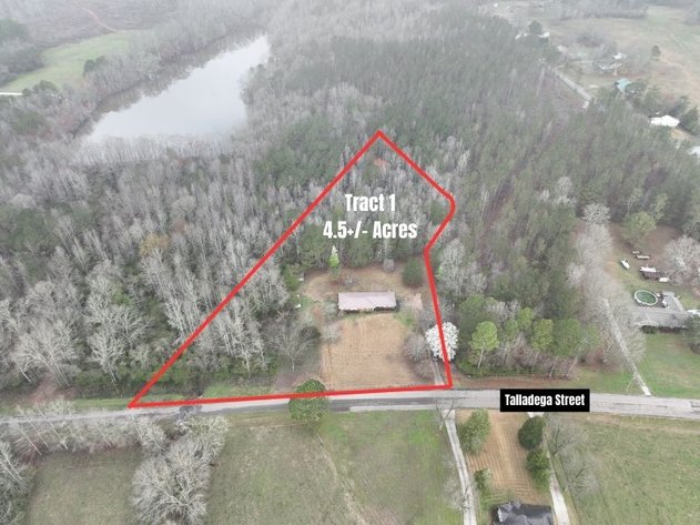 Image for Unrestricted 21± Acres w/ 7± Acre Shared Lake + Brick Home on 4.5± Acres – Online Auction