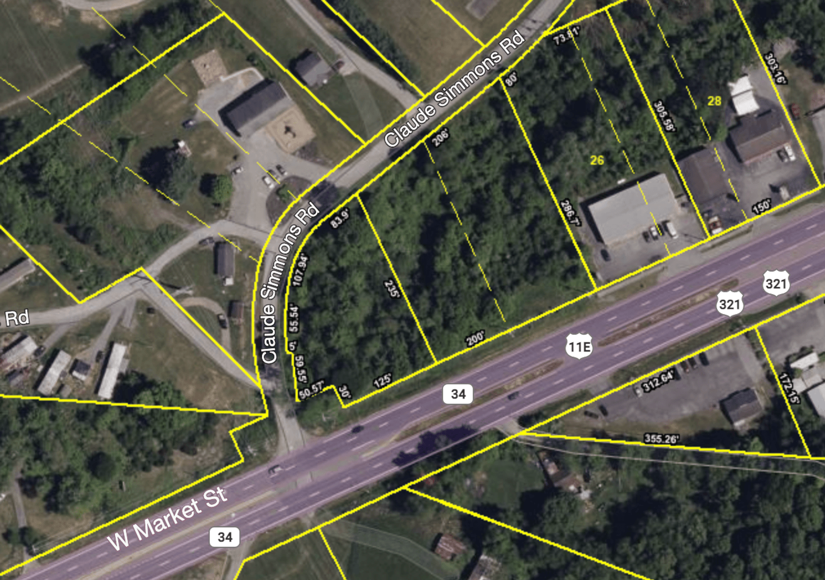 Image for W. MARKET STREET JOHNSON CITY, TN 37604