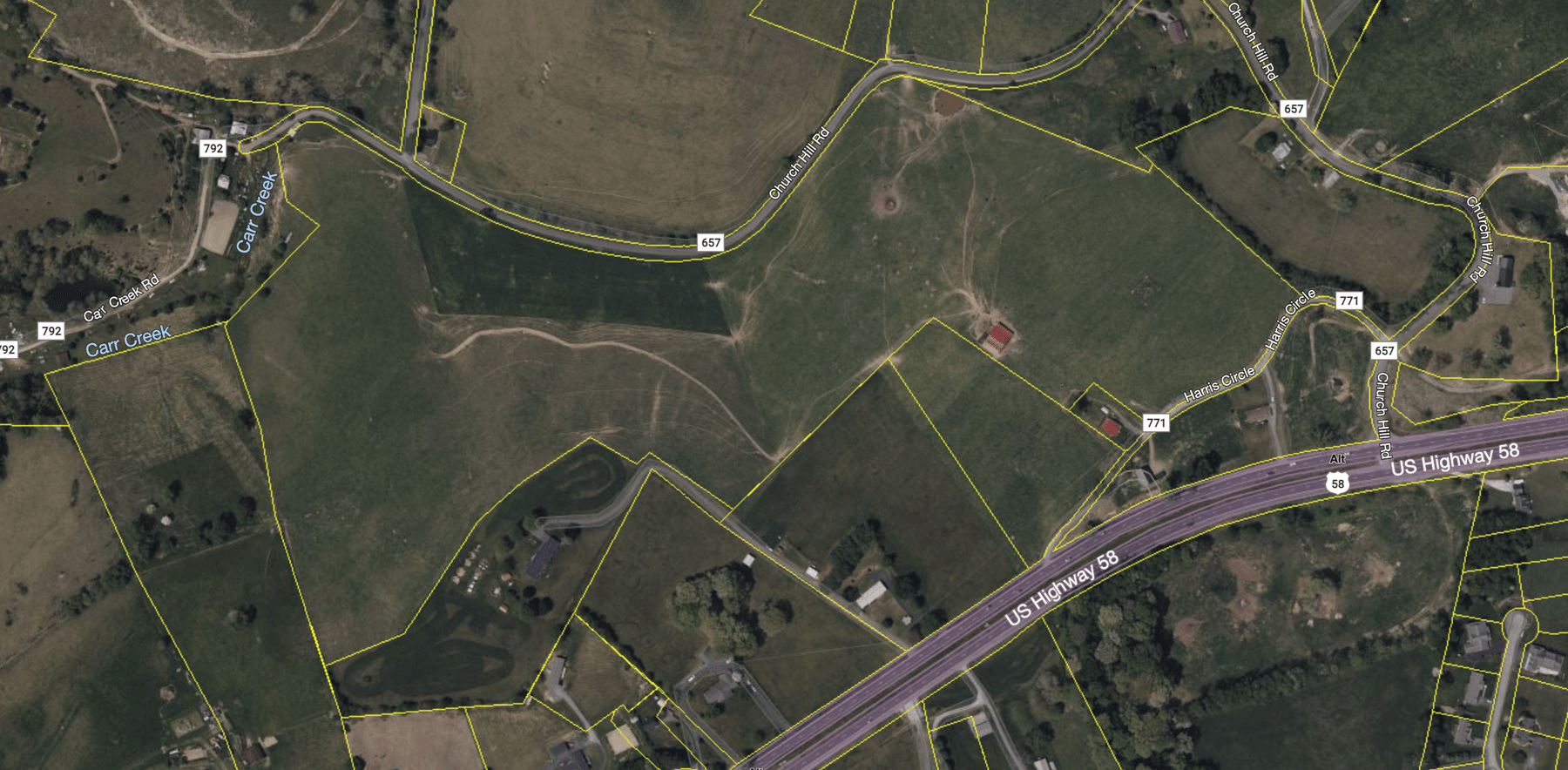 Image for HARRIS CR. & CHURCH HILL RD.  HANSONVILLE - LEBANON, VA