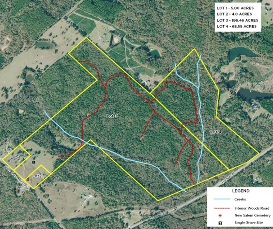 Image for LIVE AUCTION -  Offering 274.04 acres Located on Salem Church Miller Rd & Hwy 49 in Jones County, Georgia.  To Settle The Estates of Barbara Miller and Felton Miller