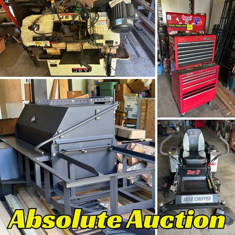 Image for LIVE AUCTION - Machine Shop Selling at Absolute Auction