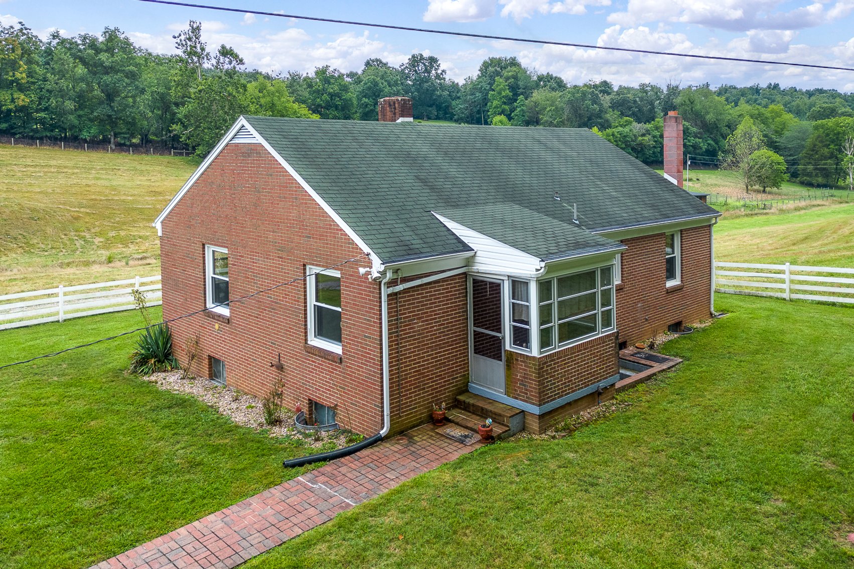 Image for Charming Fairfield Brick Home with 6.04+/-Fenced Acres – Online Only Auction