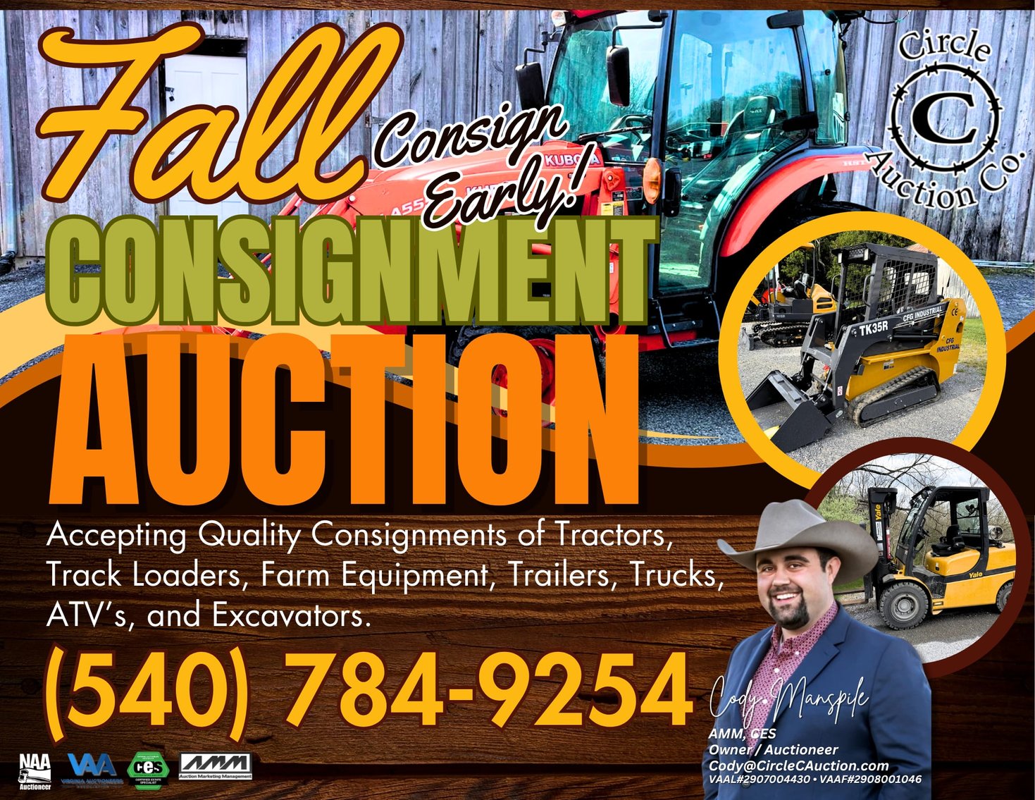 Image for Fall Equipment Consignment Auction