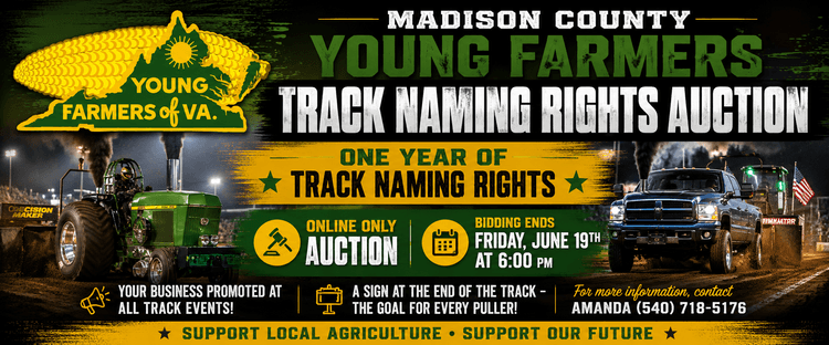 Image for Madison County Young Farmers Track Naming Rights Auction