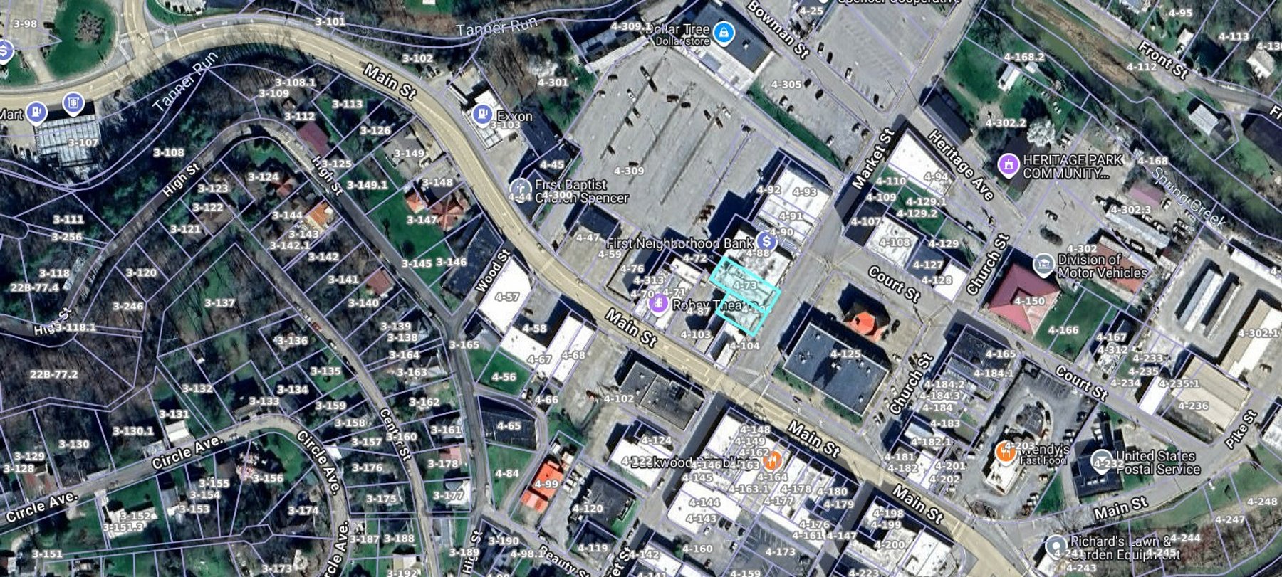 Image for SOLD $110,000 - Historic Commercial Property in Downtown Spencer Selling to the Highest Bidder