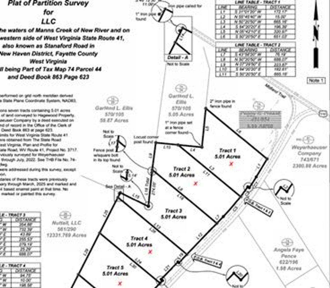 Image for SOLD $58,300 - 5 Surveyed Acres in Fayette County