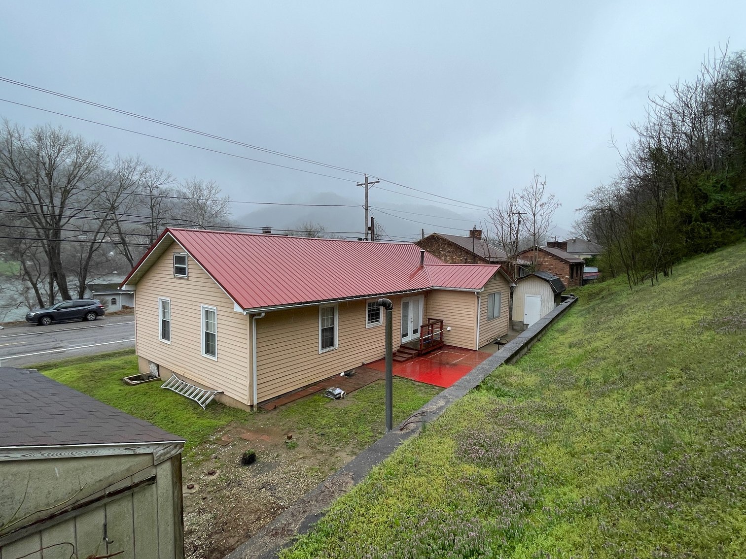 Image for SOLD $46,200 - 2 Bedroom on Nearly an Acre with River Views Along US-60 in Fayette County