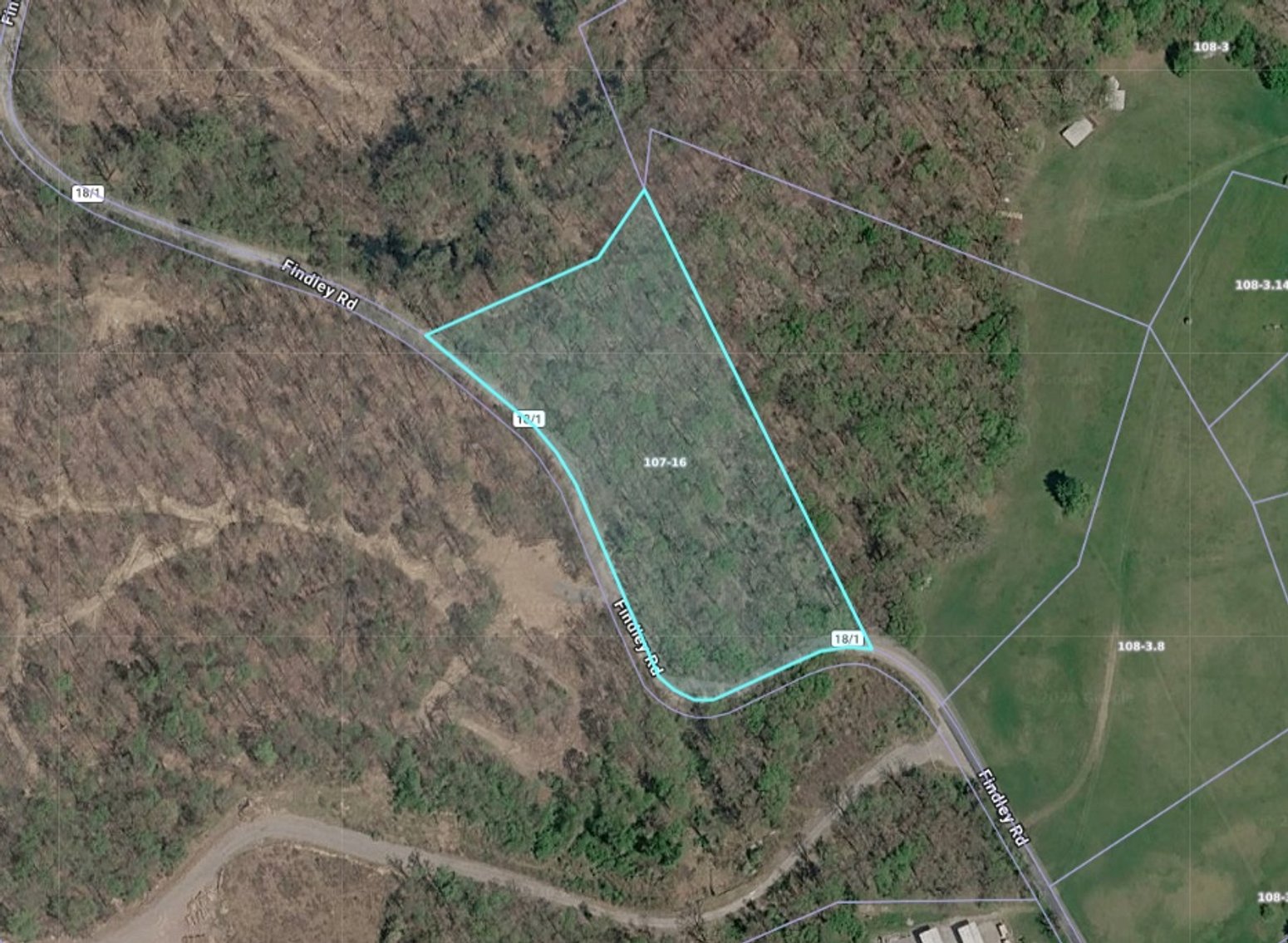 Image for SOLD $22,825 - 4.14 Acres on Findley Rd. in Coalton