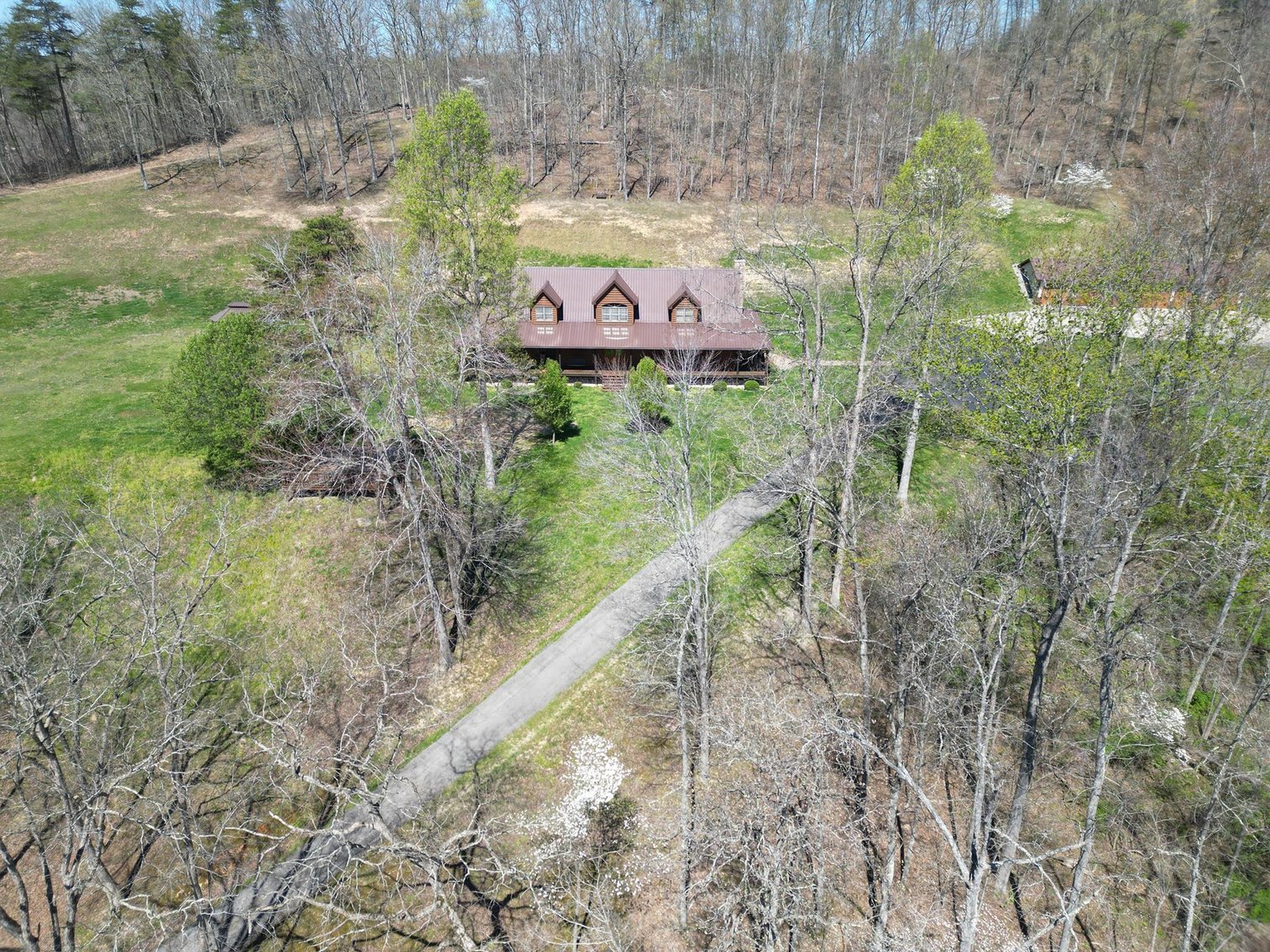 Image for SOLD $632,500 - Beautiful Log Home on nearly 26 Acres in Carter County, Kentucky