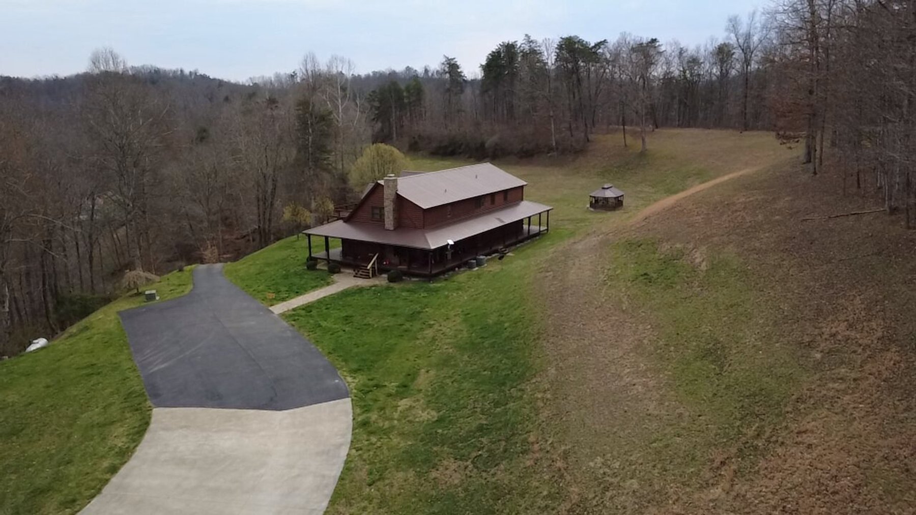 Image for SOLD $632,500 - Beautiful Log Home on nearly 26 Acres in Carter County, Kentucky