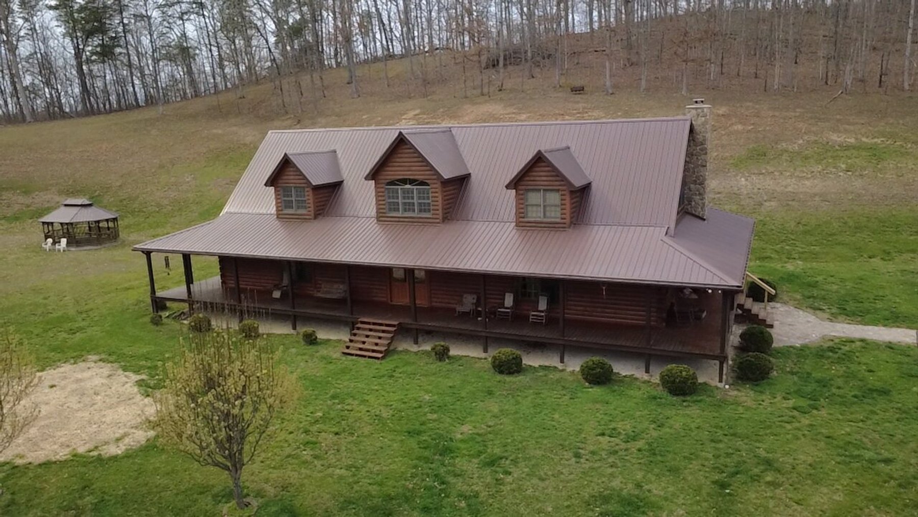 Image for SOLD $632,500 - Beautiful Log Home on nearly 26 Acres in Carter County, Kentucky