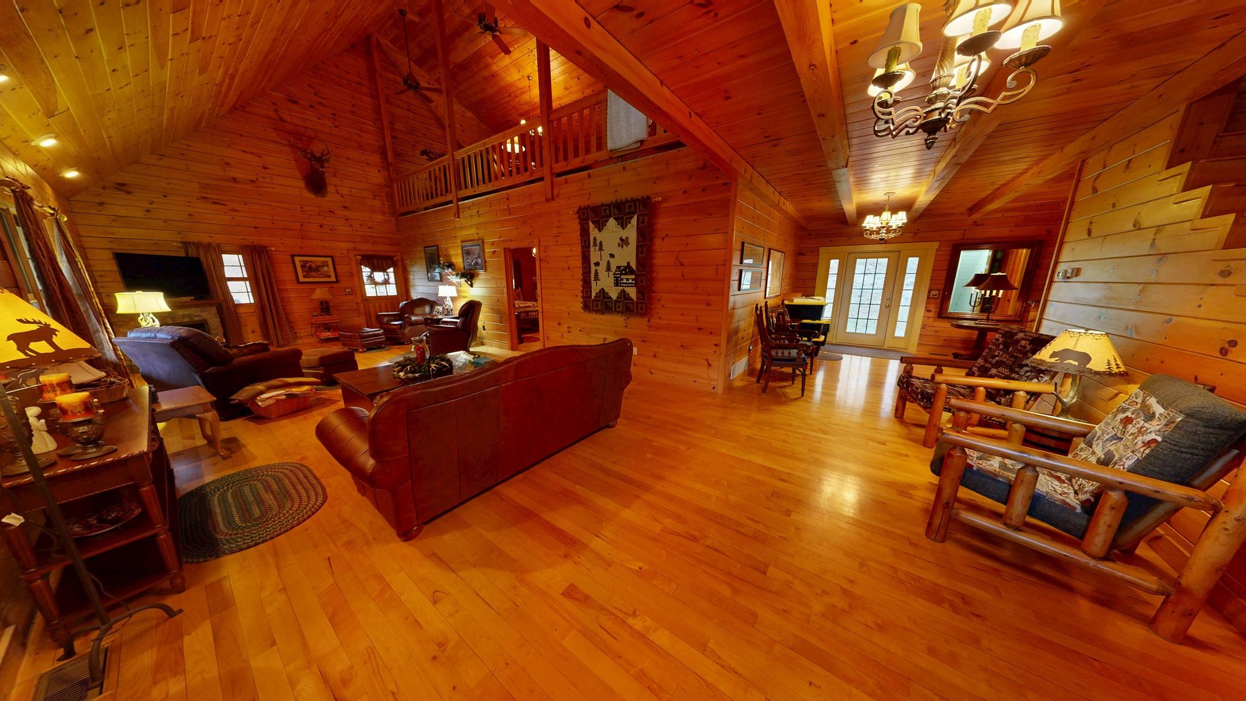 Image for SOLD $632,500 - Beautiful Log Home on nearly 26 Acres in Carter County, Kentucky