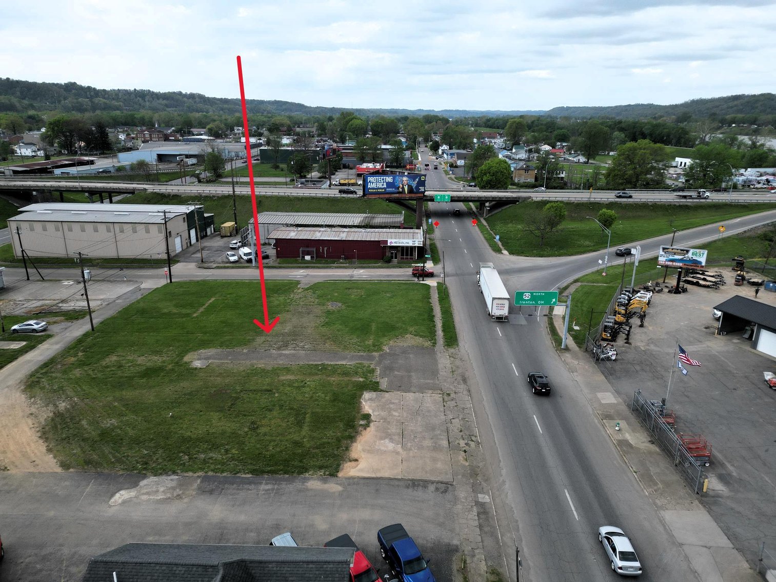 Image for High Exposure Commercial Lot near the Ohio River Crossing in Huntington