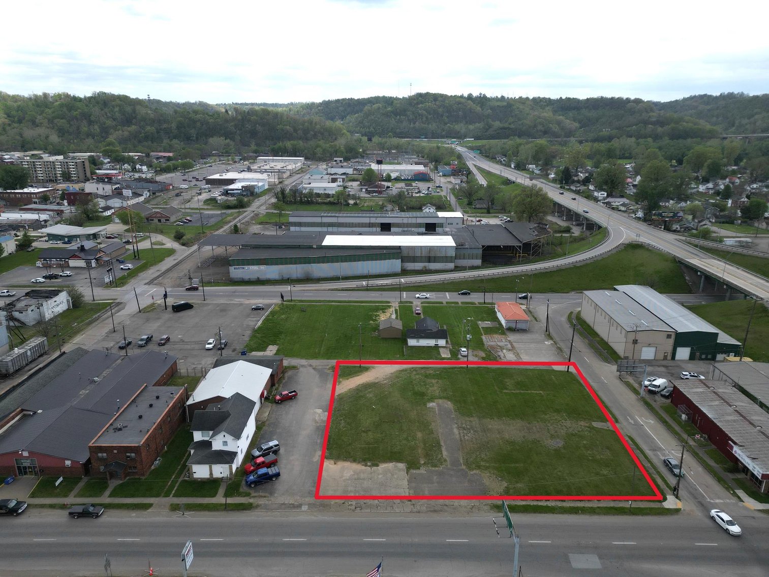 Image for High Exposure Commercial Lot near the Ohio River Crossing in Huntington