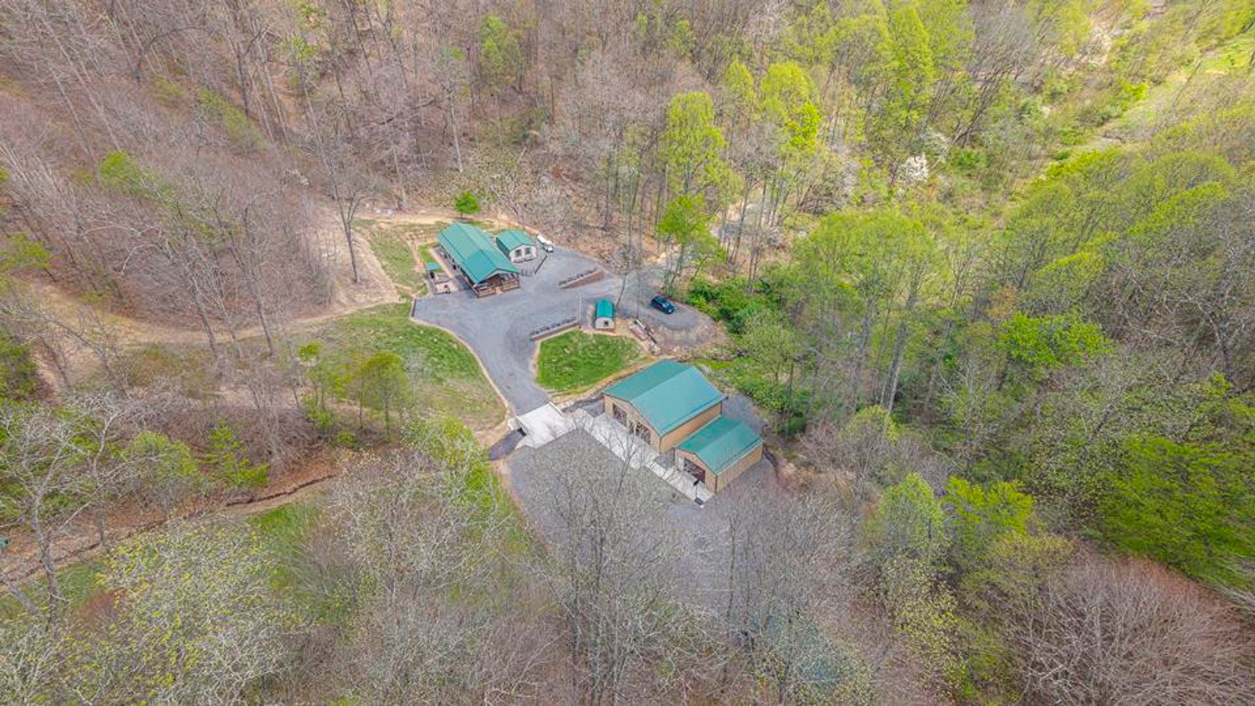 Image for Impressive Cabin with Guest House on 46 Acres in Harrison County