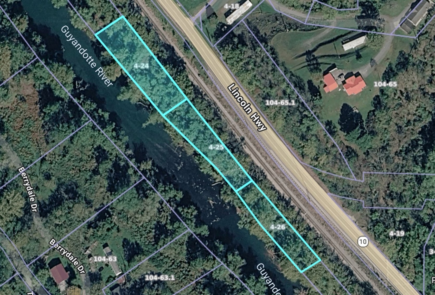 Image for 3 Riverfront Lots Selling to the Highest Bidders