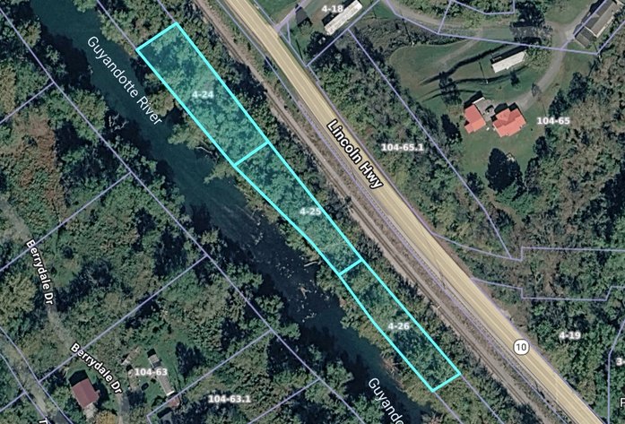 Image for 3 Riverfront Lots Selling to the Highest Bidders