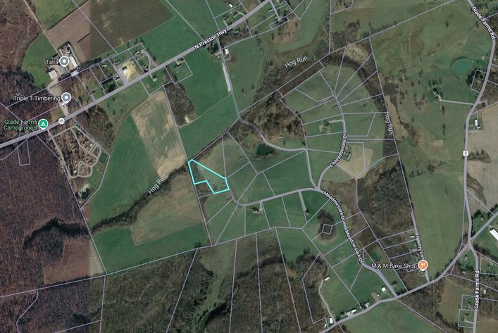 Image for 3 Acres in Meadow Lark Estates of Bruceton Mills Selling to the Highest Bidder