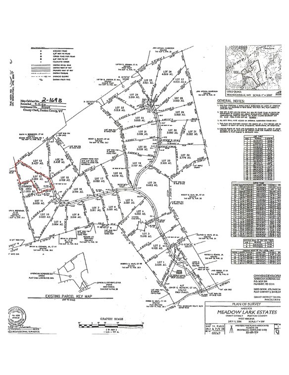 Image for 3 Acres in Meadow Lark Estates of Bruceton Mills Selling to the Highest Bidder