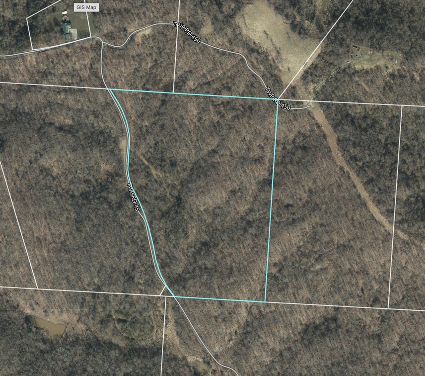 28 Acres of Wooded Land in Monroe County, OH