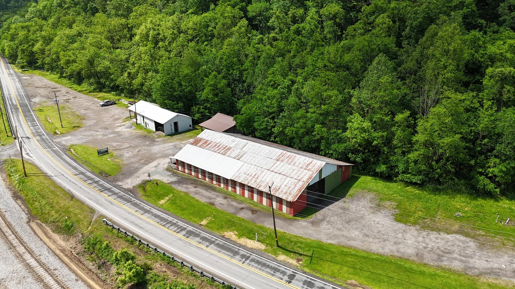 Image for SOLD $209,000 - Commercial Buildings on 22 Acres Along WV-20 in Wetzel County