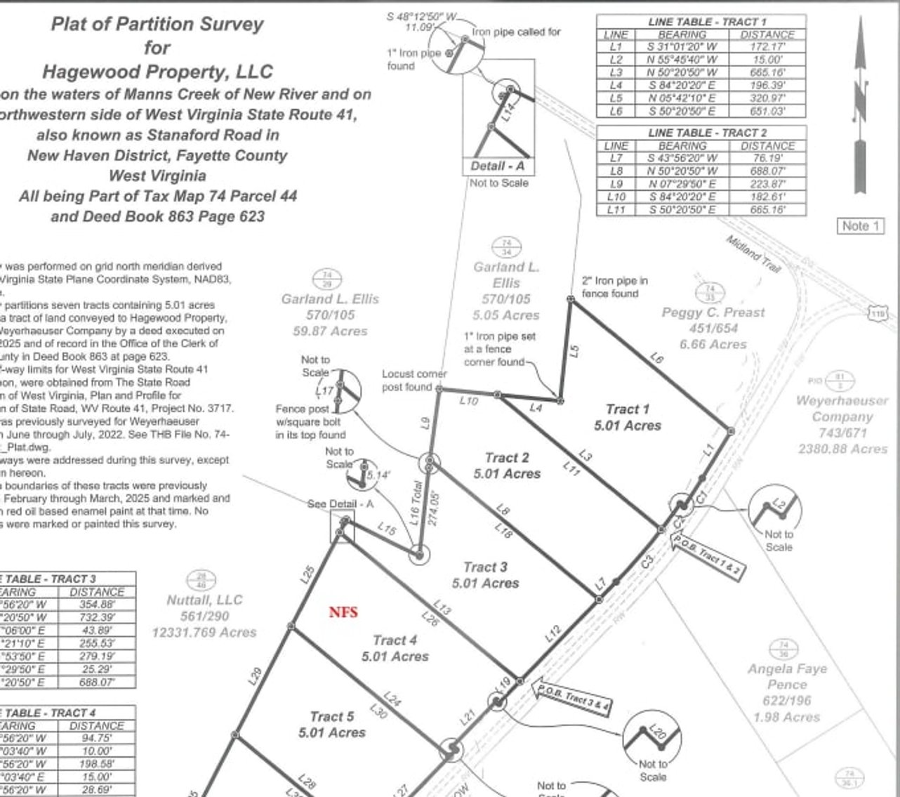 Image for SOLD $40,975 - 5 Surveyed Acres in Fayette County