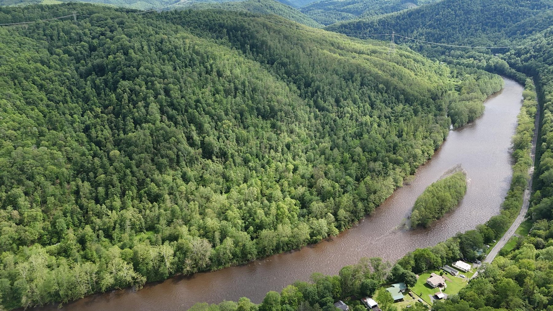 Image for SOLD $286,000 - Over 91 Acres Along the Cheat River in Preston Co. with Timber & Minerals