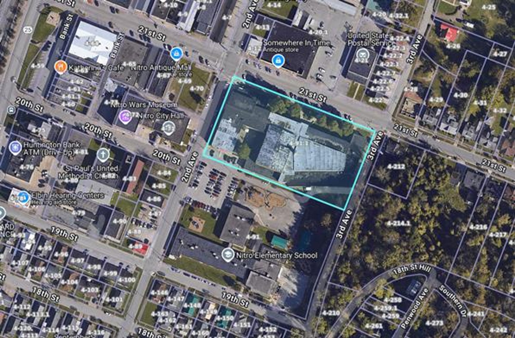 Image for SOLD $182,600 - Nearly 94,000 sqft. Commercial Building in Nitro