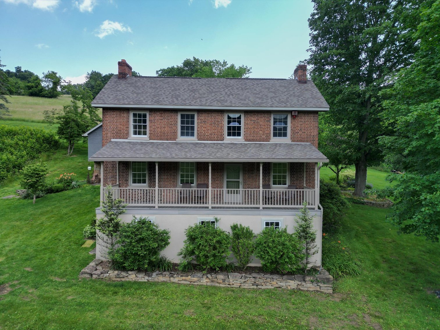 Image for SOLD $451,000 - 3 Bedroom Federal Style Brick Home on Over 14 Acres in Greene County
