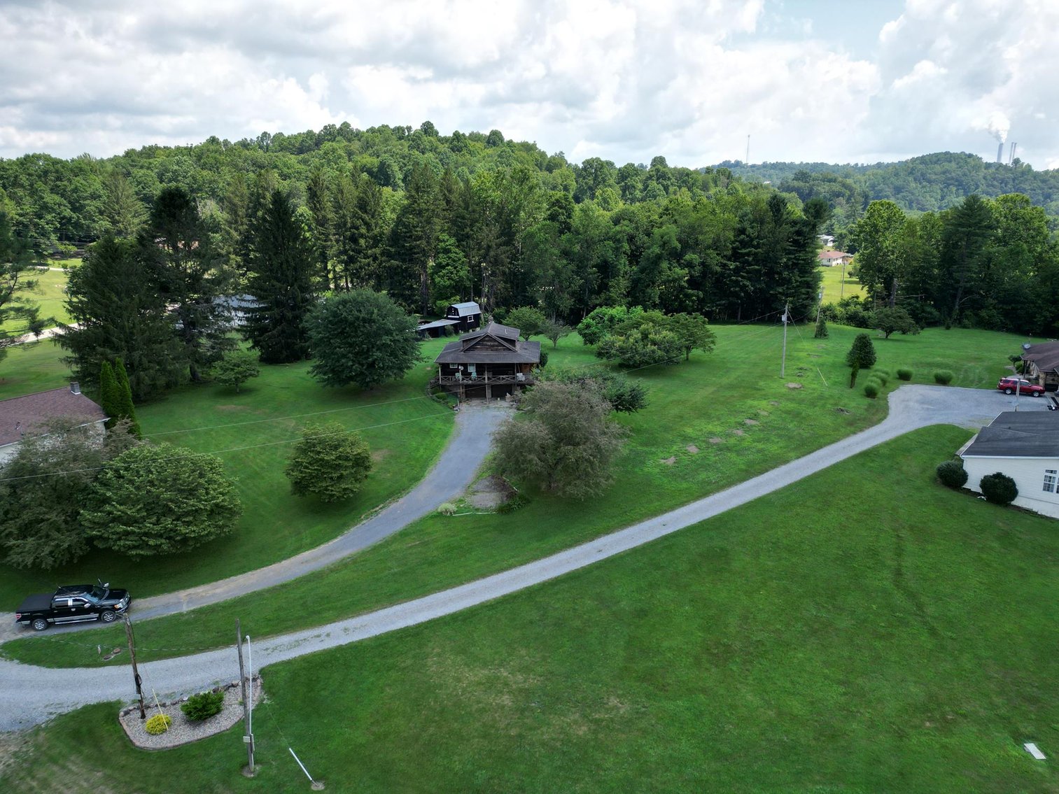Image for SOLD $137,500 - Beautiful Log Cabin on Nearly 2 Acres in Lumberport