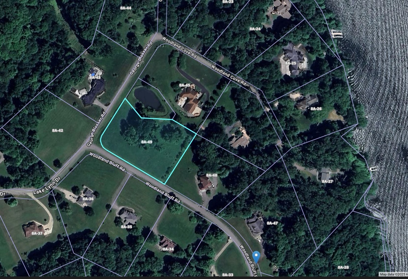 Image for SOLD $176,000 - 2 Acre Corner Lot in The Woodlands Neighborhood of Cheat Lake