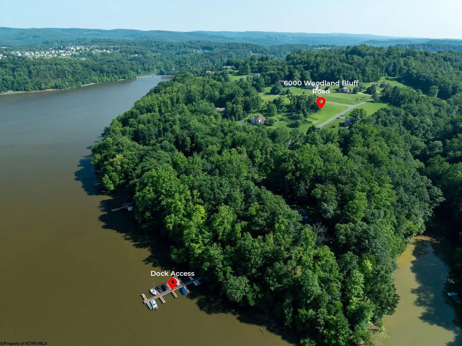 Image for SOLD $176,000 - 2 Acre Corner Lot in The Woodlands Neighborhood of Cheat Lake